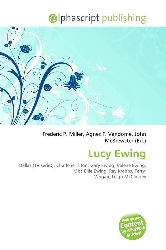 Lucy Ewing: Dallas (TV series), Charlene Tilton, Gary Ewing, Valene Ewing, Miss Ellie Ewing, Ray Krebbs, Terry Wogan, Leigh McCloskey - Image 1