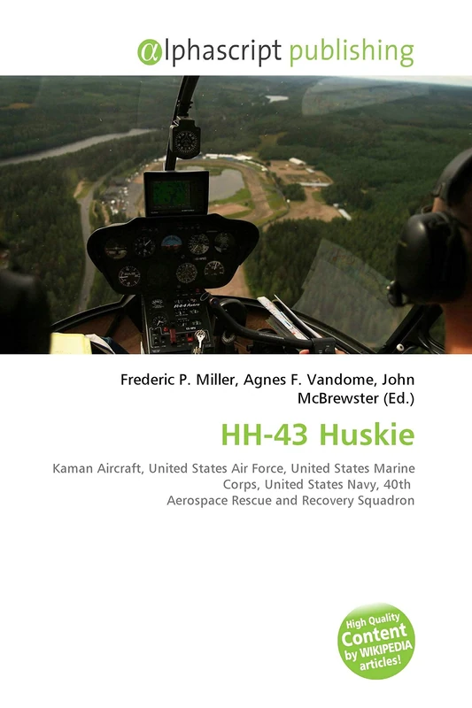 HH-43 Huskie: Kaman Aircraft, United States Air Force, United States Marine Corps, United States Navy, 40th Aerospace Rescue and Recovery Squadron - Image 1