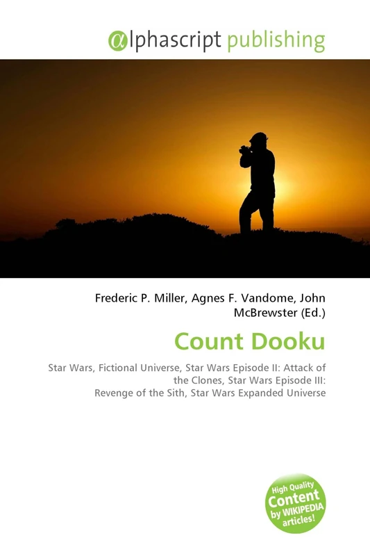 Count Dooku: Star Wars, Fictional Universe, Star Wars Episode II: Attack of the Clones, Star Wars Episode III: Revenge of the Sith, Star Wars Expanded Universe