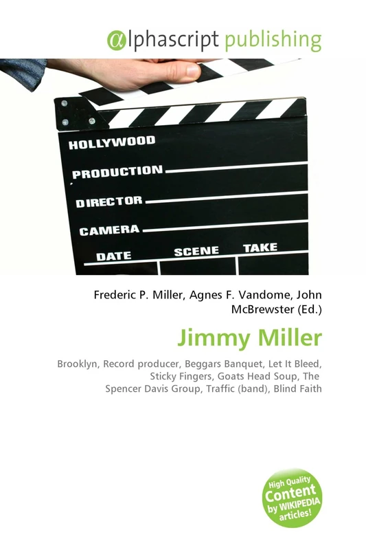 Jimmy Miller: Brooklyn, Record producer, Beggars Banquet, Let It Bleed, Sticky Fingers, Goats Head Soup, The Spencer Davis Group, Traffic (band), Blind Faith - Image 1