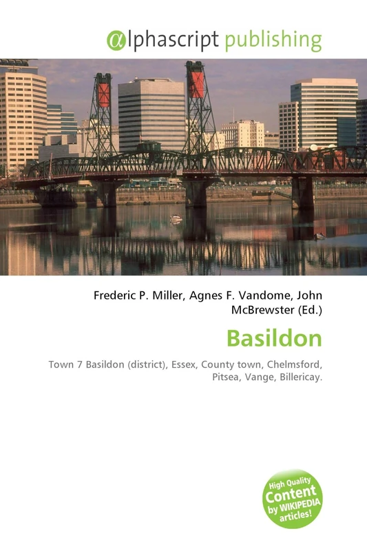 Basildon: Town 7 Basildon (district), Essex, County town, Chelmsford, Pitsea, Vange, Billericay. - Image 1