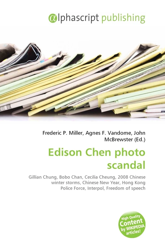 Edison Chen photo scandal: Gillian Chung, Bobo Chan, Cecilia Cheung, 2008 Chinese winter storms, Chinese New Year, Hong Kong Police Force, Interpol, Freedom of speech - Image 1