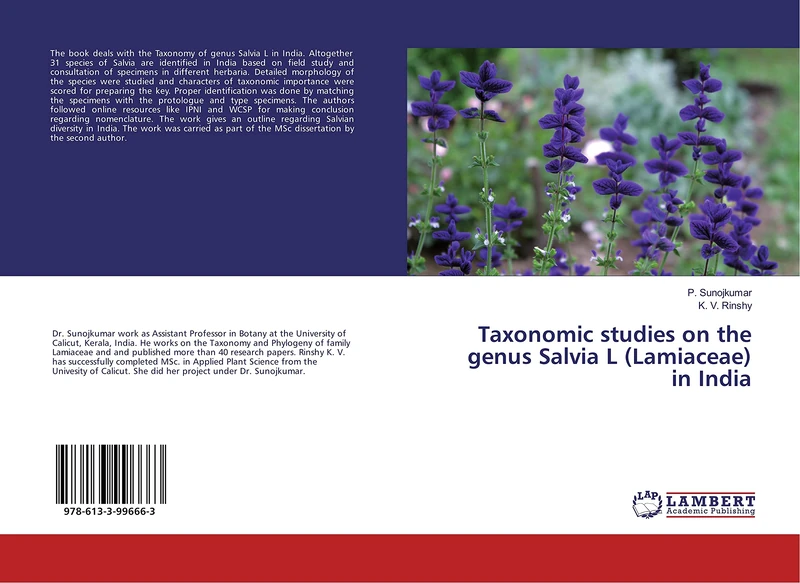 Taxonomic studies on the genus Salvia L (Lamiaceae) in India - Image 1