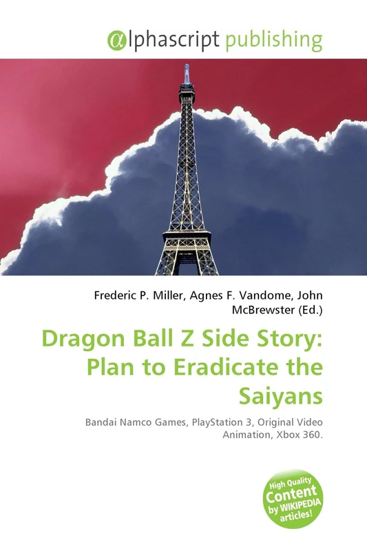 Dragon Ball Z Side Story: Plan to Eradicate the Saiyans: Bandai Namco Games, PlayStation 3, Original Video Animation, Xbox 360.