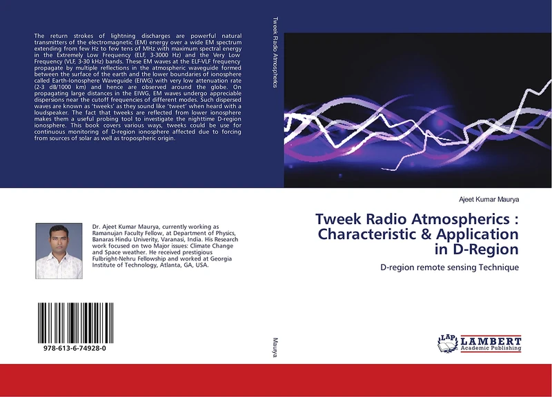 Tweek Radio Atmospherics : Characteristic & Applicatition in D-Region: D-region remote sensing Technique