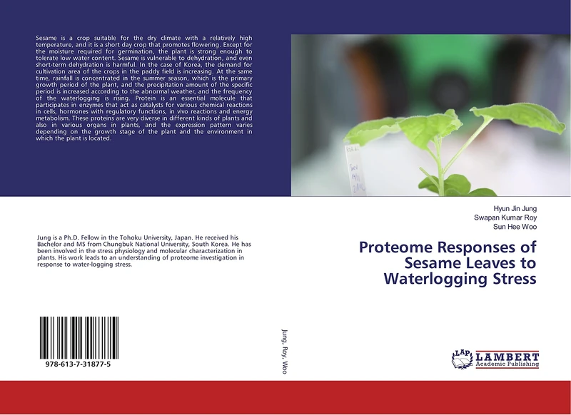 Proteome Responses of Sesame Leaves to Waterlogging Stress - Image 1