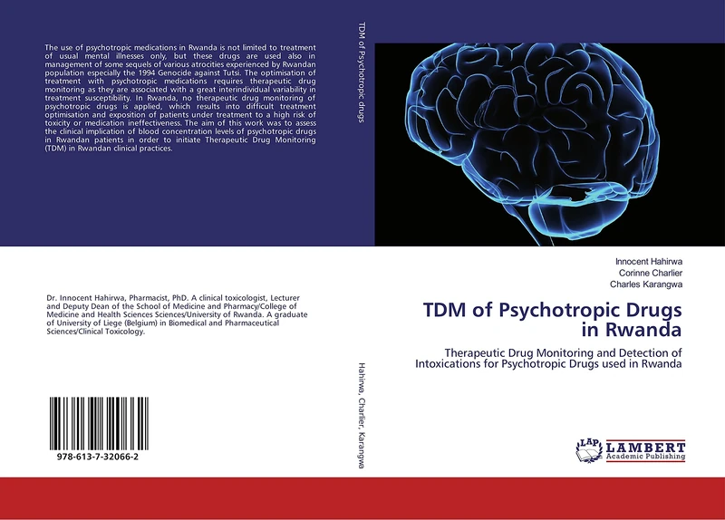 TDM of Psychotropic Drugs in Rwanda: Therapeutic Drug Monitoring and Detection of Intoxications for Psychotropic Drugs used in Rwanda - Image 1