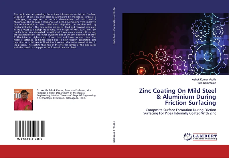 Zinc Coating On Mild Steel & Aluminium During Friction Surfacing: Composite Surface Formation During Friction Surfacing For Pipes Internally Coated With Zinc - Image 1