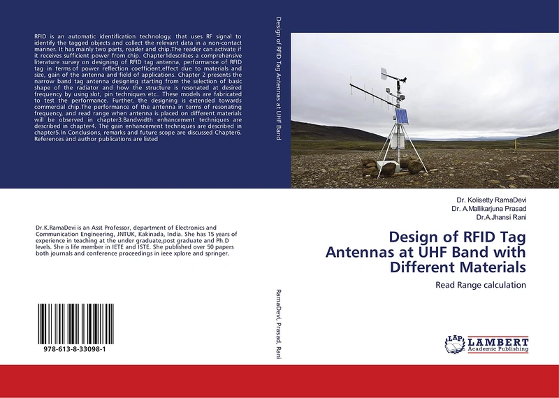 Design of RFID Tag Antennas at UHF Band with Different Materials: Read Range calculation