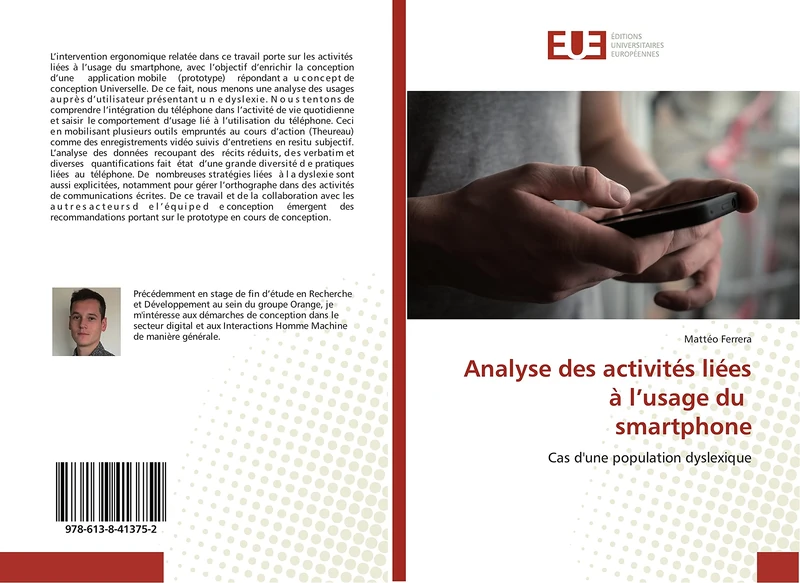 Analyse des activités liées à l’usage du smartphone: Cas d'une population dyslexique - Image 1