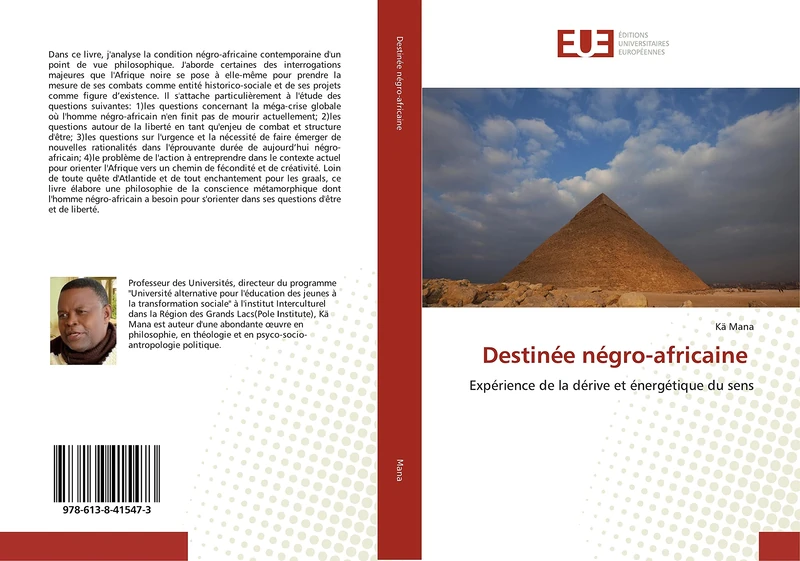 Destinée négro-africaine: Expérience de la dérive et énergétique du sens