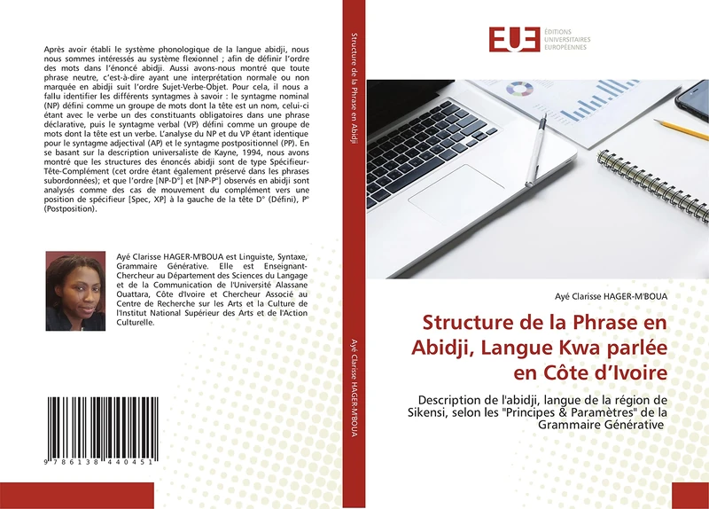 Structure de la Phrase en Abidji, Langue Kwa parlée en Côte d’Ivoire: Description de l'abidji, langue de la région de Sikensi, selon les "Principes & Paramètres" de la Grammaire Générative - Image 1