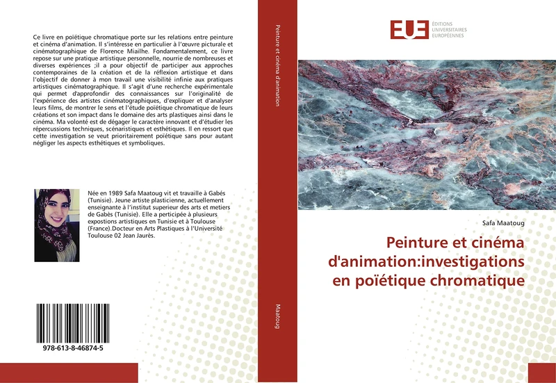 Peinture et cinéma d'animation:investigations en poïétique chromatique