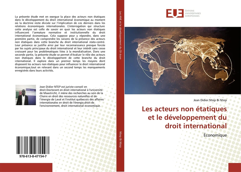 Les acteurs non étatiques et le développement du droit international: Économique