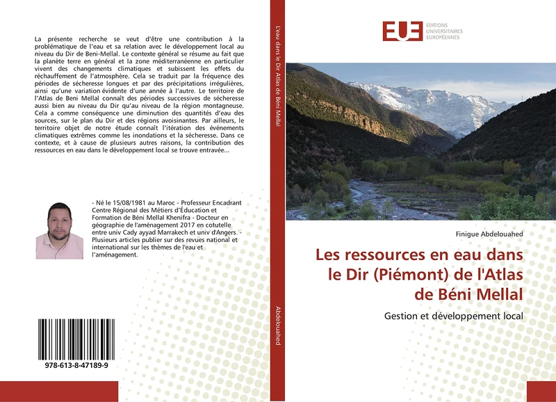 Les ressources en eau dans le Dir (Piémont) de l'Atlas de Béni Mellal: Gestion et développement local