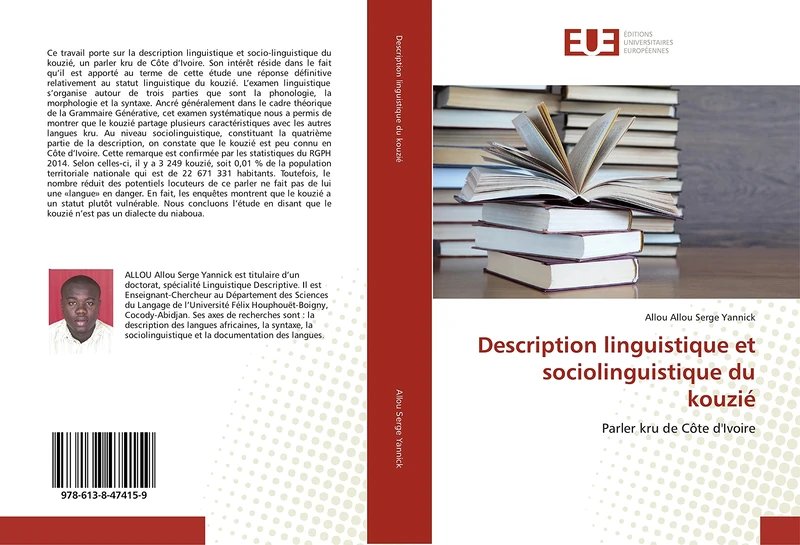Description linguistique et sociolinguistique du kouzié: Parler kru de Côte d'Ivoire