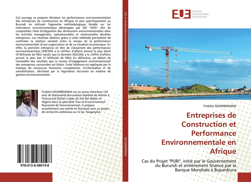 Entreprises de Construction et Performance Environnementale en Afrique: Cas du Projet "PURI", initié par le Gouvernement du Burundi et entièrement financé par la Banque Mondiale à Bujumbura - Image 1