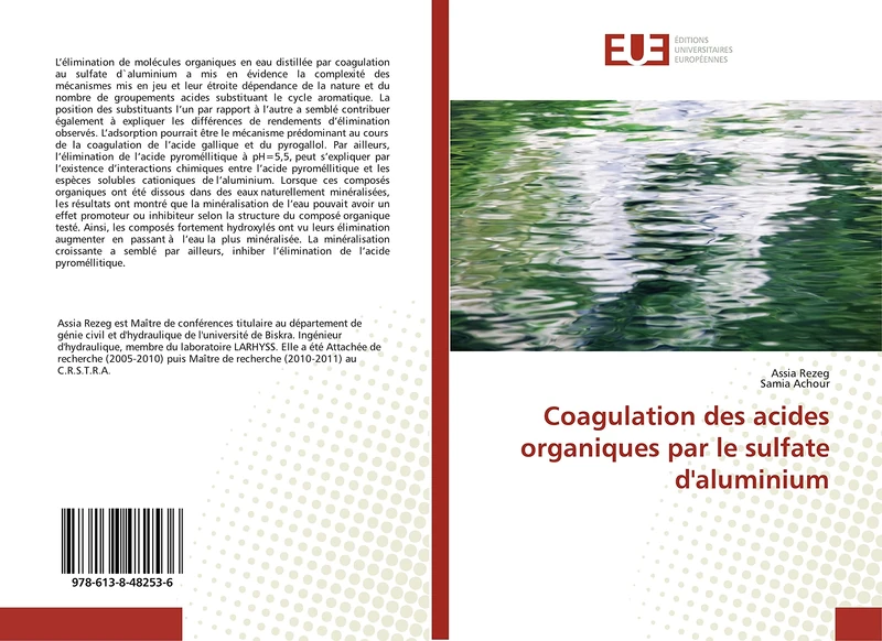 Coagulation des acides organiques par le sulfate d'aluminium