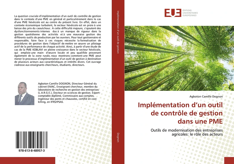 Implémentation d’un outil de contrôle de gestion dans une PME: Outils de modernisation des entreprises agricoles: le rôle des acteurs