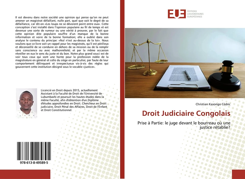 Droit Judiciaire Congolais: Prise à Partie: le juge devant le bourreau où une justice rétablie?