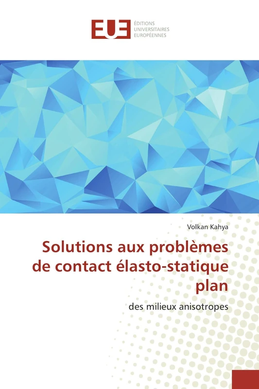 Solutions aux problèmes de contact élasto-statique plan: des milieux anisotropes