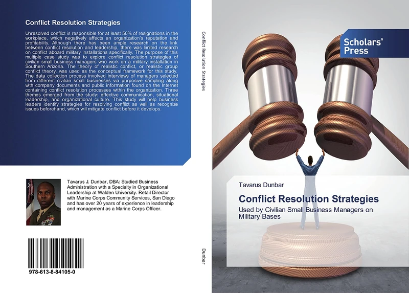 Conflict Resolution Strategies: Used by Civilian Small Business Managers on Military Bases