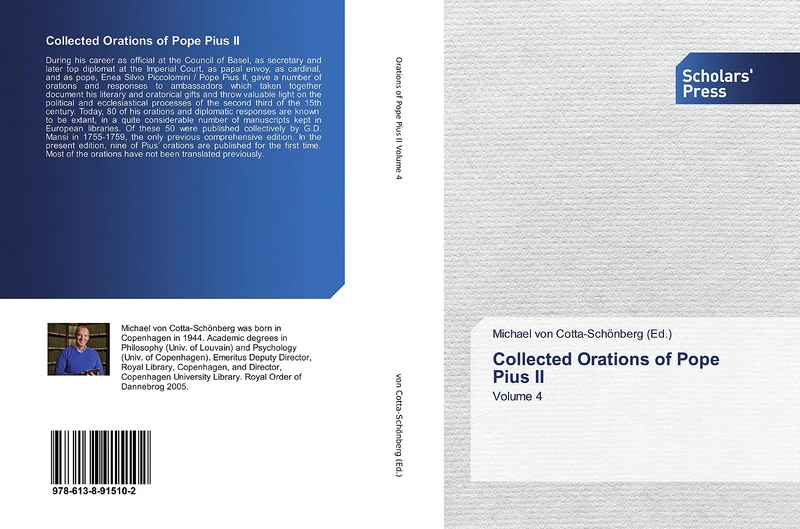 Collected Orations of Pope Pius II: Volume 4