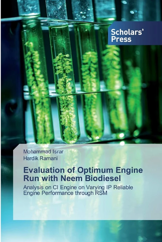 Evaluation of Optimum Engine Run with Neem Biodiesel: Analysis on CI Engine on Varying IP Reliable Engine Performance through RSM - Image 1