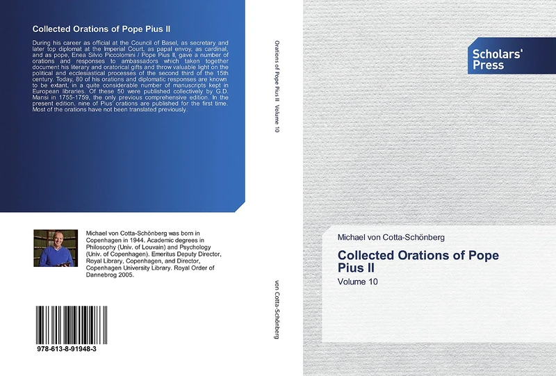 Collected Orations of Pope Pius II: Volume 10