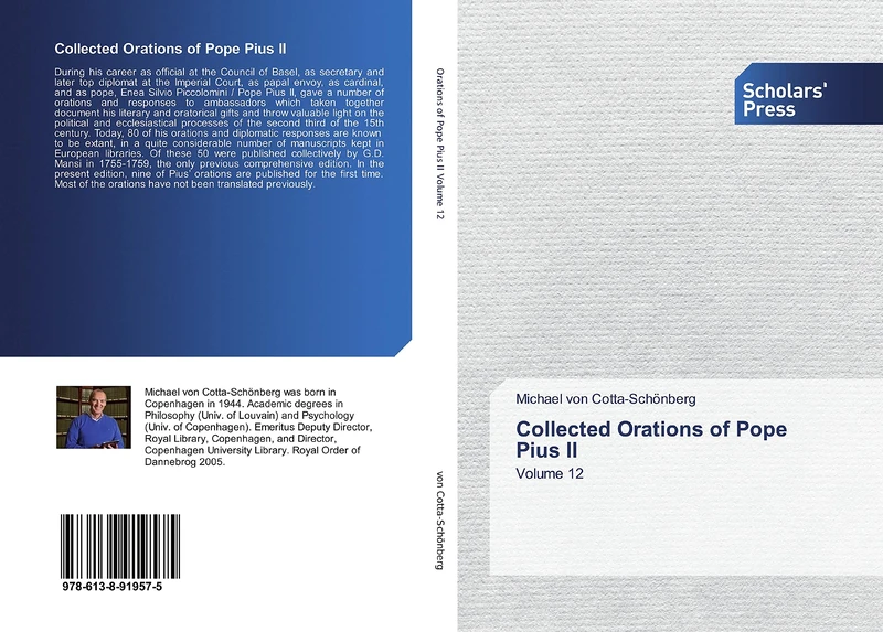 Collected Orations of Pope Pius II: Volume 12