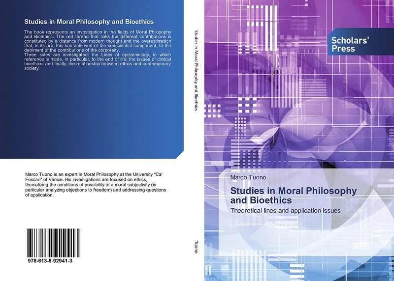 Studies in Moral Philosophy and Bioethics: Theoretical lines and application issues