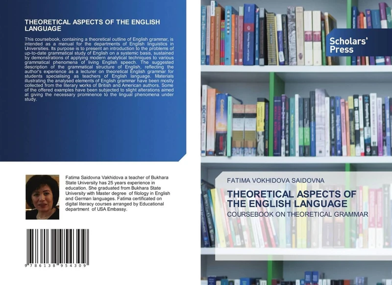 THEORETICAL ASPECTS OF THE ENGLISH LANGUAGE: COURSEBOOK ON THEORETICAL GRAMMAR