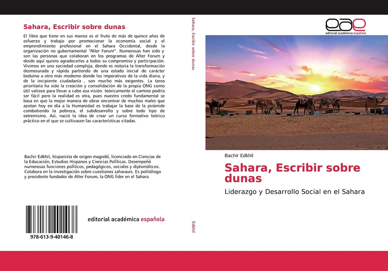 Sahara, Escribir sobre dunas: Liderazgo y Desarrollo Social en el Sahara