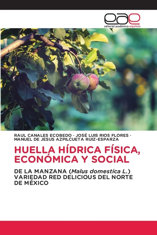 HUELLA HÍDRICA FÍSICA, ECONÓMICA Y SOCIAL: DE LA MANZANA (Malus domestica L.) VARIEDAD RED DELICIOUS DEL NORTE DE MÉXICO - Image 1