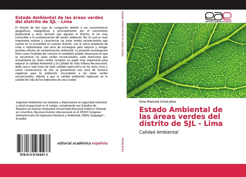 Estado Ambiental de las áreas verdes del distrito de SJL - Lima: Calidad Ambiental