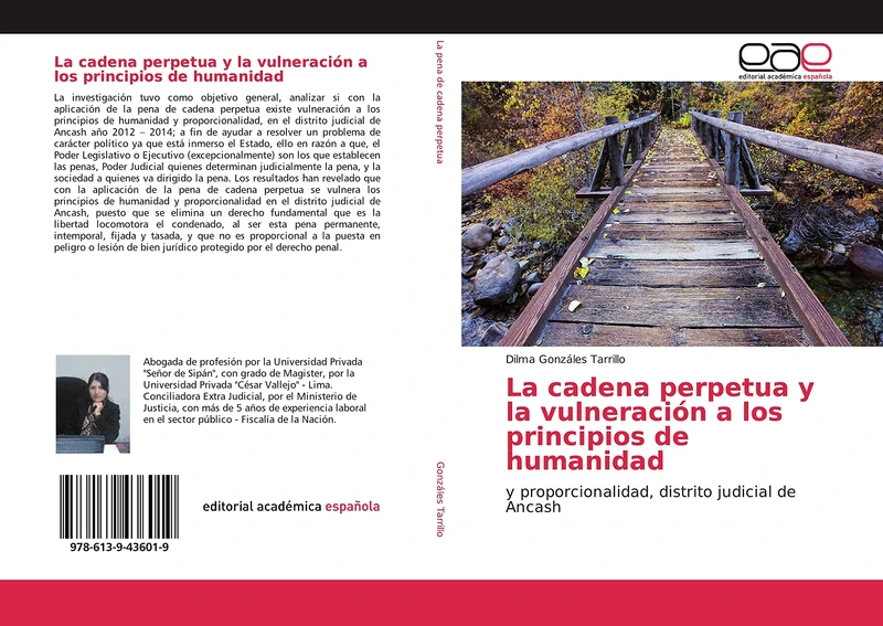 La cadena perpetua y la vulneración a los principios de humanidad: y proporcionalidad, distrito judicial de Ancash