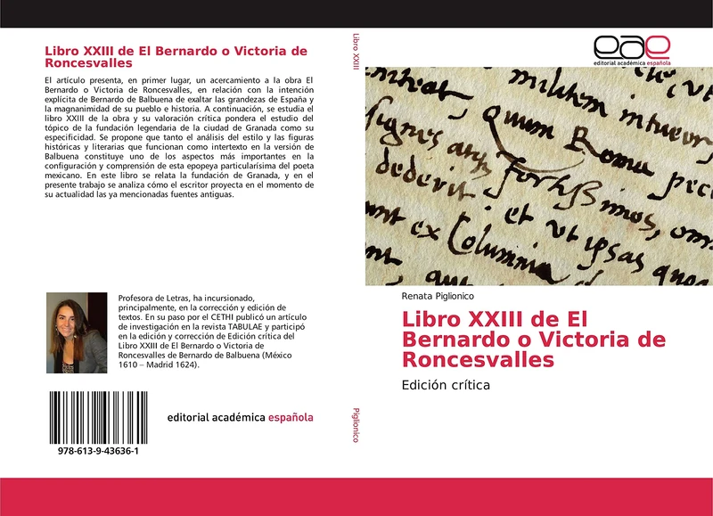 Libro XXIII de El Bernardo o Victoria de Roncesvalles: Edición crítica - Image 1