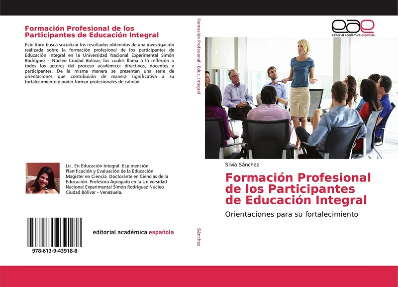 Formación Profesional de los Participantes de Educación Integral: Orientaciones para su fortalecimiento