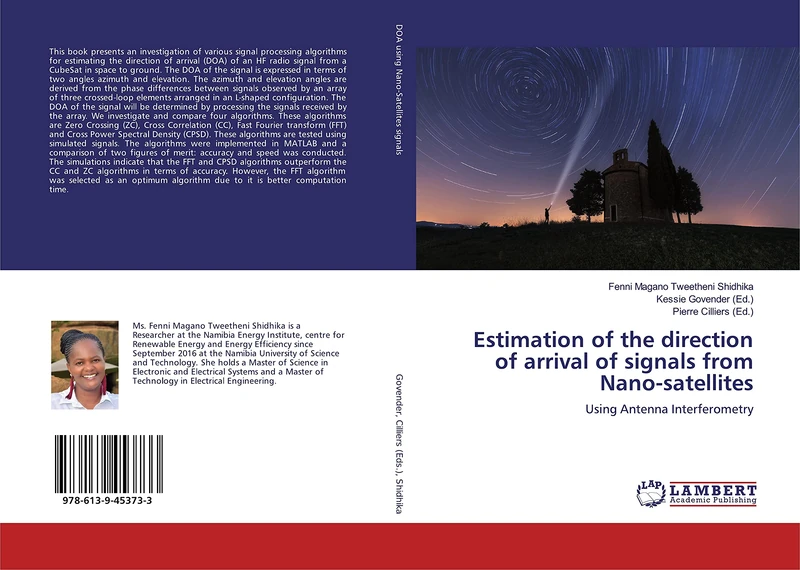 Estimation of the direction of arrival of signals from Nano-satellites: Using Antenna Interferometry - Image 1