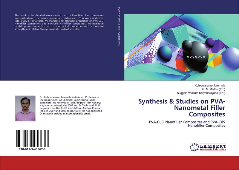Synthesis & Studies on PVA-Nanometal Filler Composites: PVA-CuO Nanofiller Composites and PVA-CdS Nanofiller Composites
