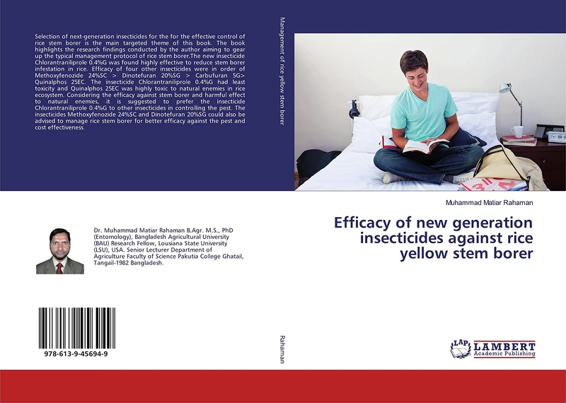 Efficacy of new generation insecticides against rice yellow stem borer