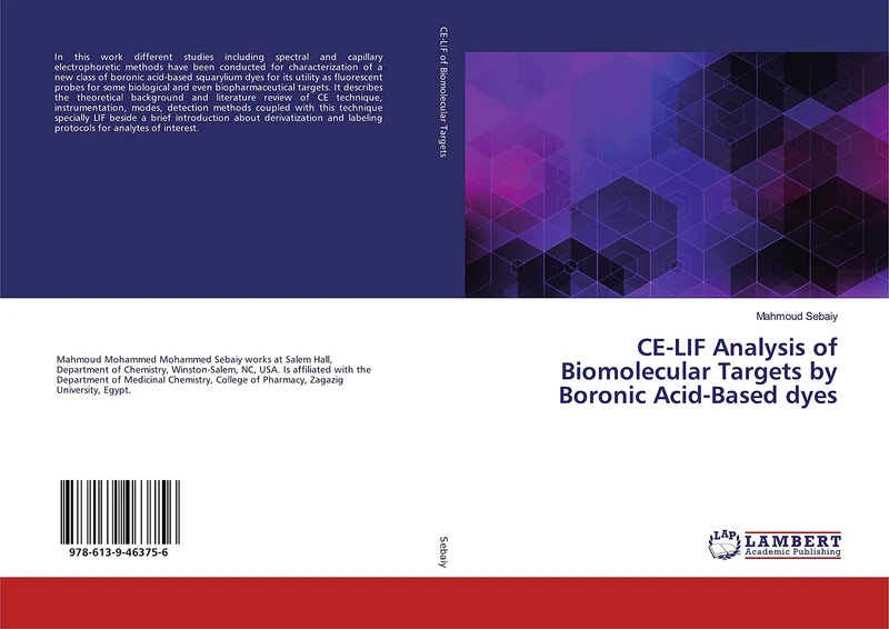 CE-LIF Analysis of Biomolecular Targets by Boronic Acid-Based dyes - Image 1