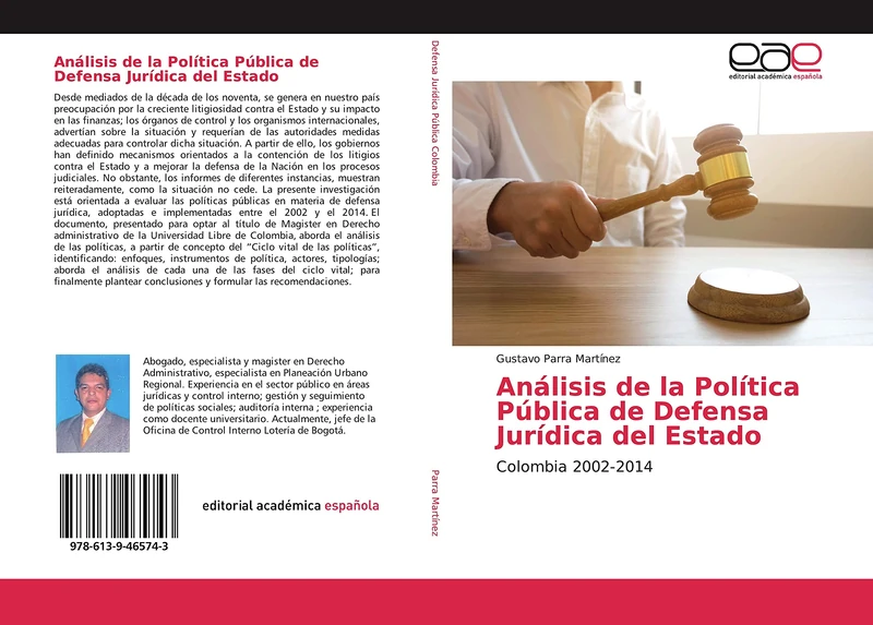 Análisis de la Política Pública de Defensa Jurídica del Estado: Colombia 2002-2014
