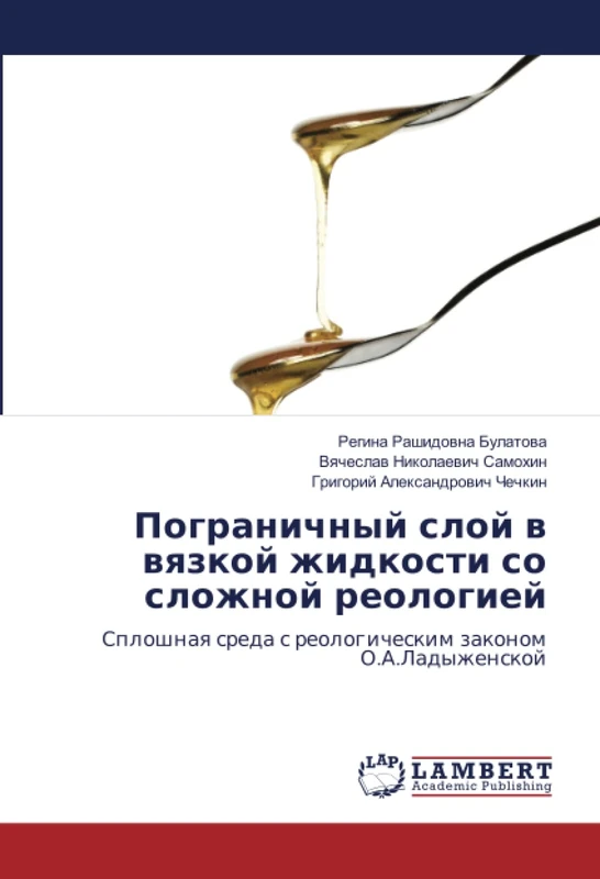 Пограничный слой в вязкой жидкости со сложной реологией: Сплошная среда с реологическим законом О.А.Ладыженской: Sploshnaq sreda s reologicheskim zakonom O.A.Ladyzhenskoj