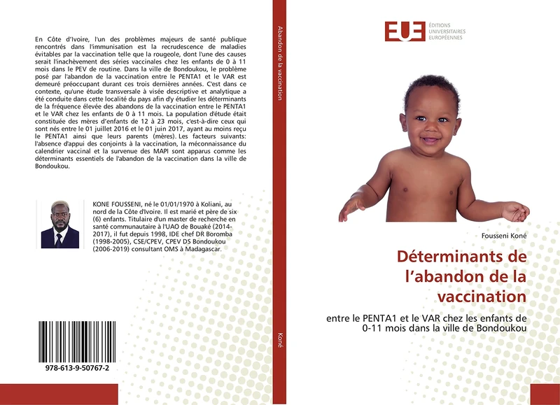 Déterminants de l’abandon de la vaccination: entre le PENTA1 et le VAR chez les enfants de 0-11 mois dans la ville de Bondoukou - Image 1