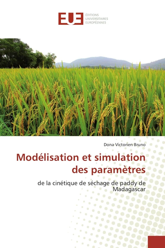 Modélisation et simulation des paramètres: de la cinétique de séchage de paddy de Madagascar - Image 1