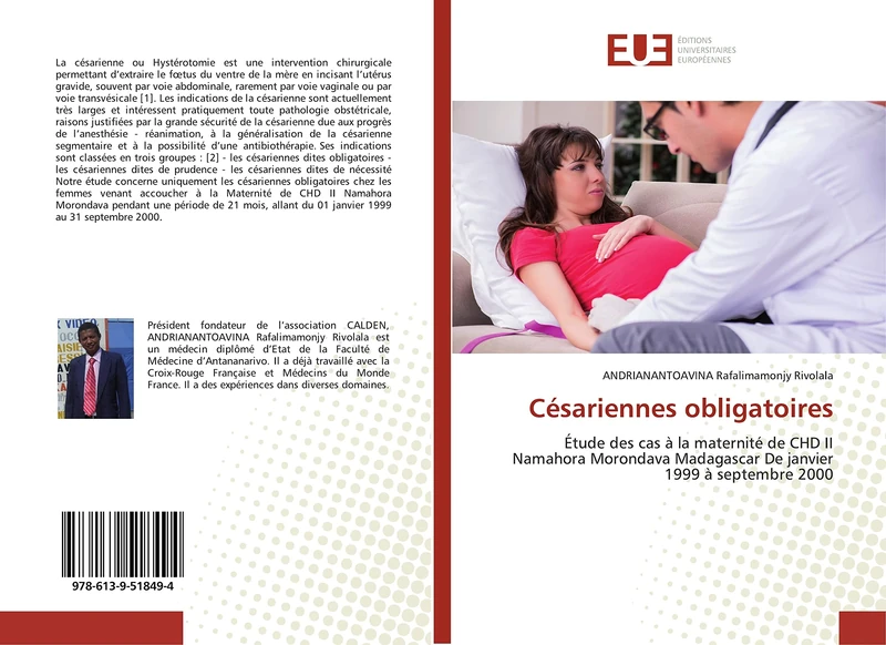 Césariennes obligatoires: Étude des cas à la maternité de CHD II Namahora Morondava Madagascarde janvier 1999 à septembre 2000