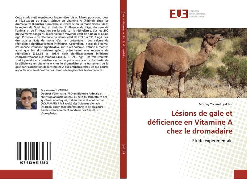 Lésions de gale et déficience en Vitamine A chez le dromadaire: Etude expérimentale - Image 1