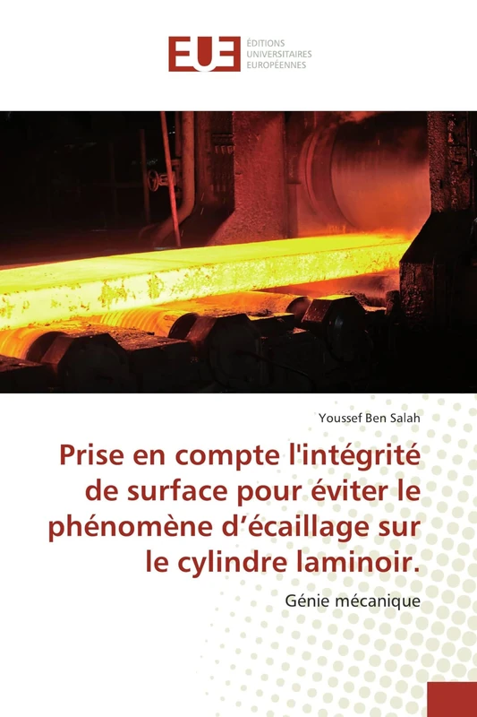 Prise en compte l'intégrité de surface pour éviter le phénomène d’écaillage sur le cylindre laminoir.: Génie mécanique - Image 1