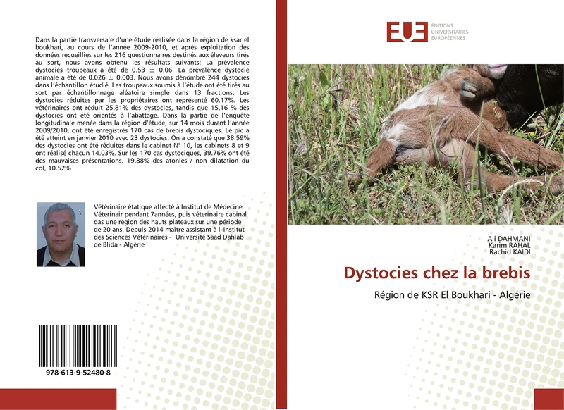 Dystocies chez la brebis: Région de KSR El Boukhari - Algérie - Image 1
